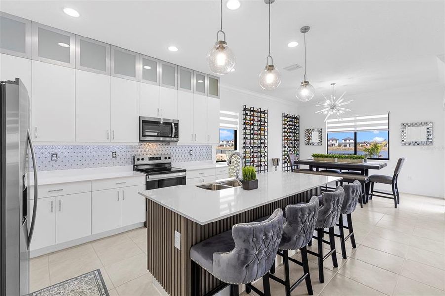 Furnished interior view inside a new home in , Immokalee (Image 9).