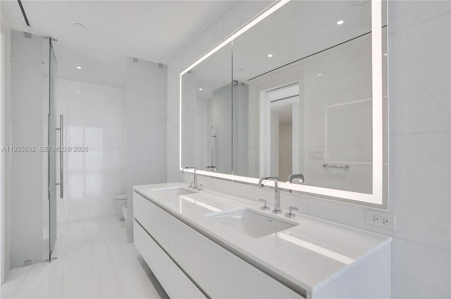 Furnished interior view inside a new home in Aston Martin Residences, Miami (Image 12). Furnished interior view inside a new home in Aston Martin Residences, Miami (Image 12).