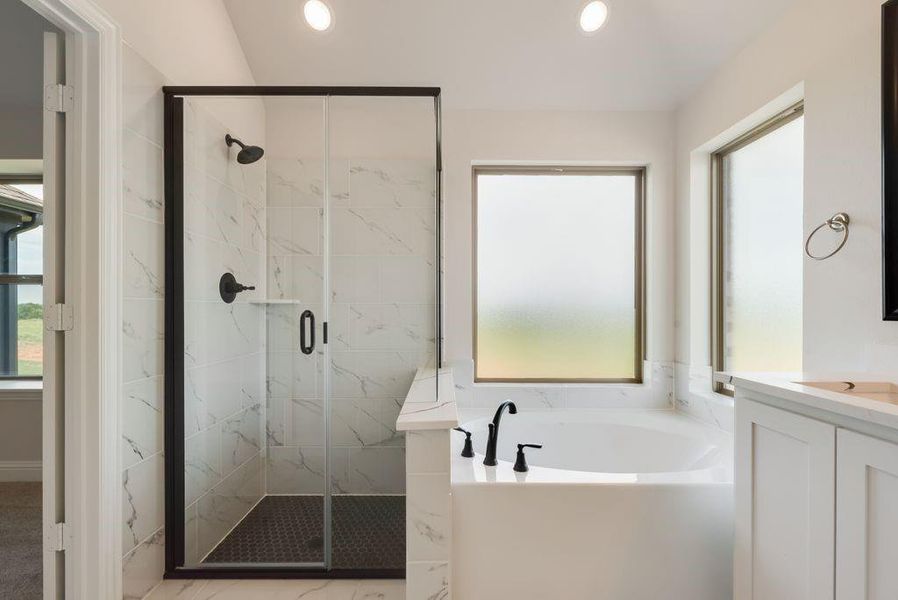 Furnished interior view inside a new home in , Whitesboro (Image 6).