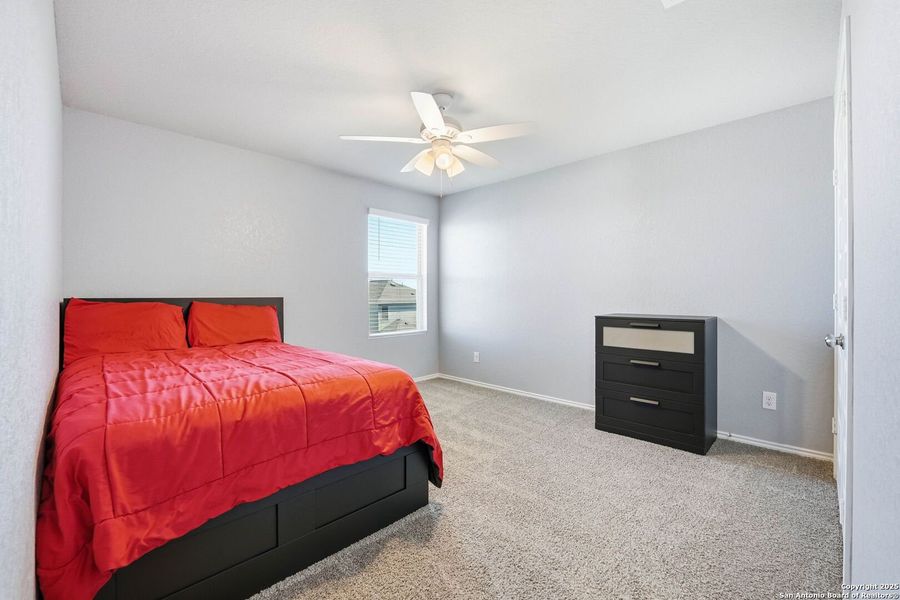 Furnished interior view inside a new home in Abbott Place, St. Hedwig (Image 42).