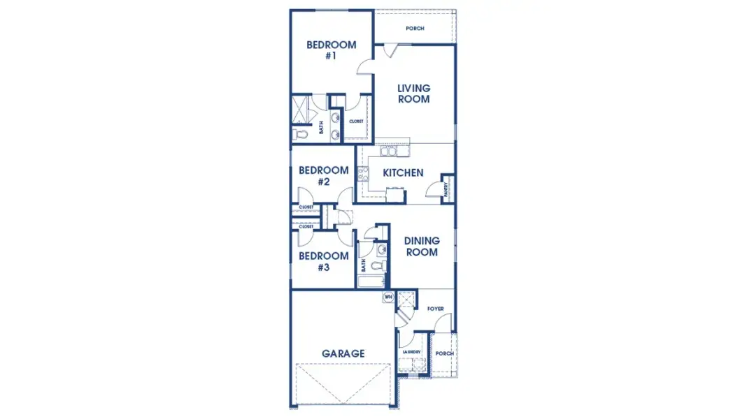 2D floor plan layout for the Allex by D.R. Horton in Stillwater Lake Oconee, Eatonton, GA (Image 1). 2D floor plan layout for the Allex by D.R. Horton in Stillwater Lake Oconee, Eatonton, GA (Image 1).