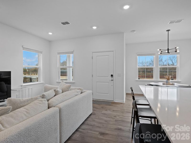 Furnished interior view inside a new home in Riverstone, Monroe (Image 7).