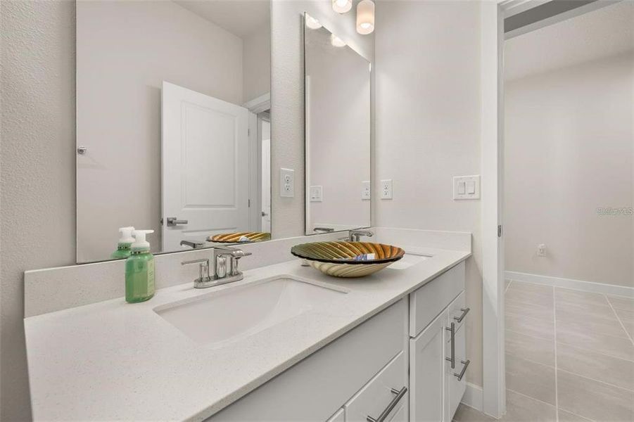 Close-up of interior finishes inside a home in , Clermont (Image 19).
