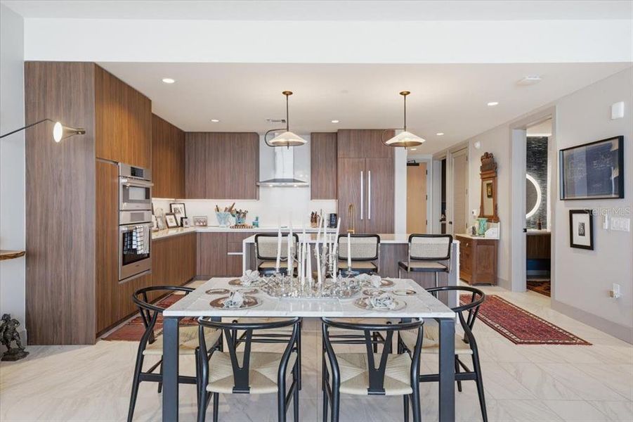 Furnished interior view inside a new home in , St. Petersburg (Image 36).