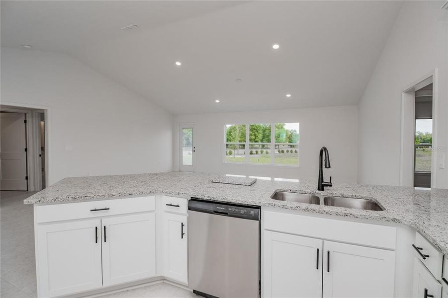 Furnished interior view inside a new home in Hickory Ridge Estates, Lake Wales (Image 10).