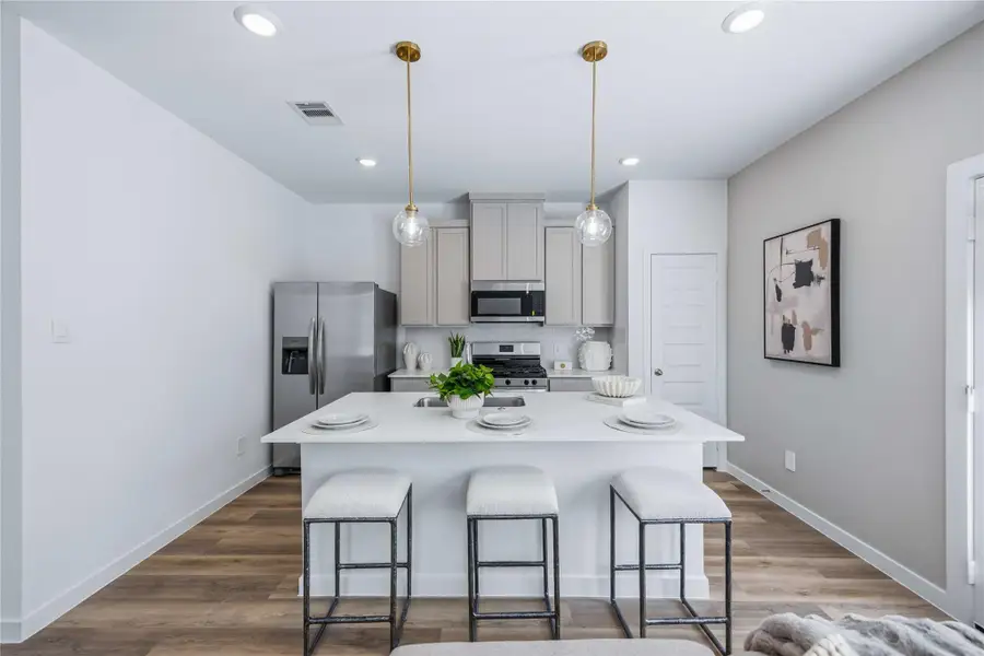 Furnished interior view inside a new home in Pinehaven, Houston (Image 10).