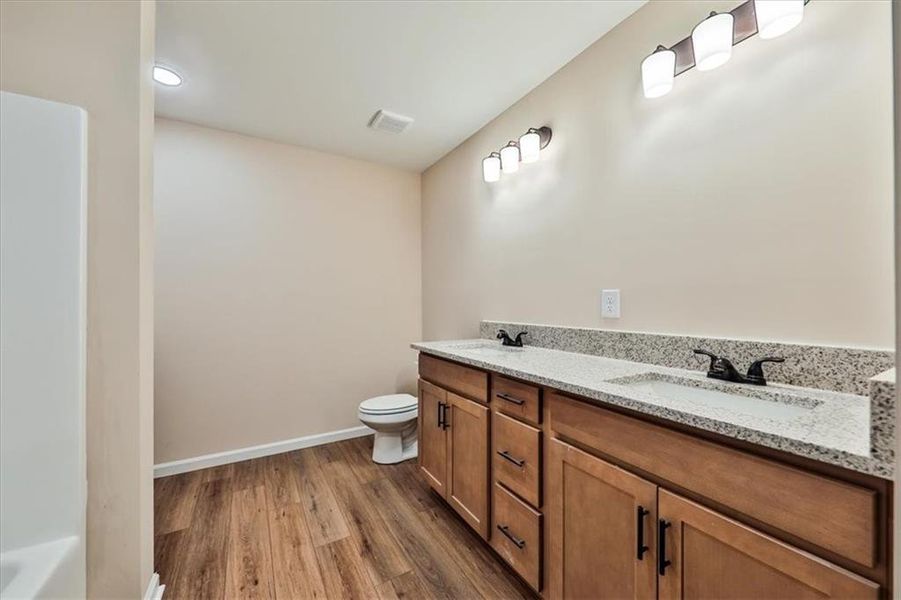 Furnished interior view inside a new home in , Rockmart (Image 12).