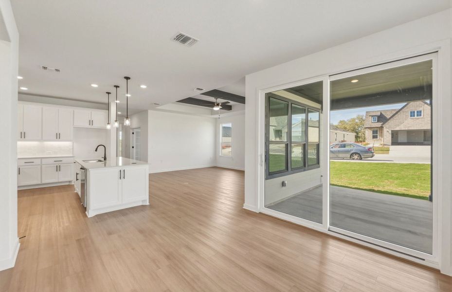 Representative unfurnished interior of a home built from the Mystique by Del Webb in Del Webb Sonoma Verde, Rockwall (Image 19).