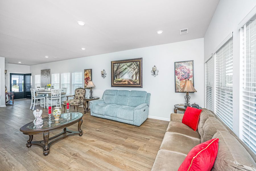 Furnished interior view inside a new home in , Summerville (Image 8).
