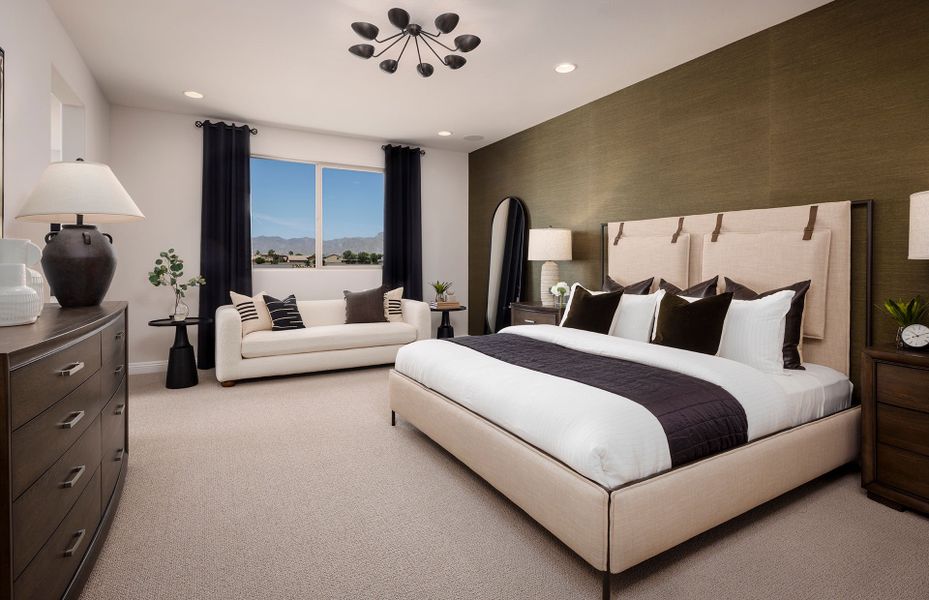 Furnished interior view inside a new home in Allen Ranches, Litchfield Park (Image 3).