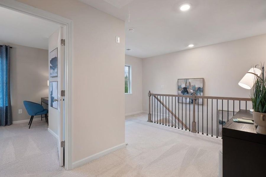 Furnished interior view inside a new home in Chapel Hill, Newnan (Image 24).