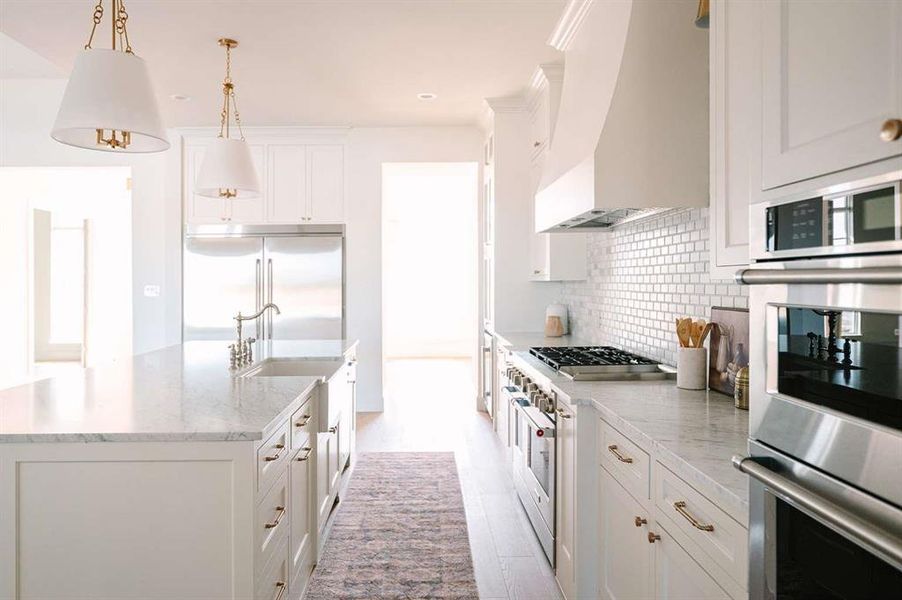 Furnished interior view inside a new home in , Aledo (Image 9).