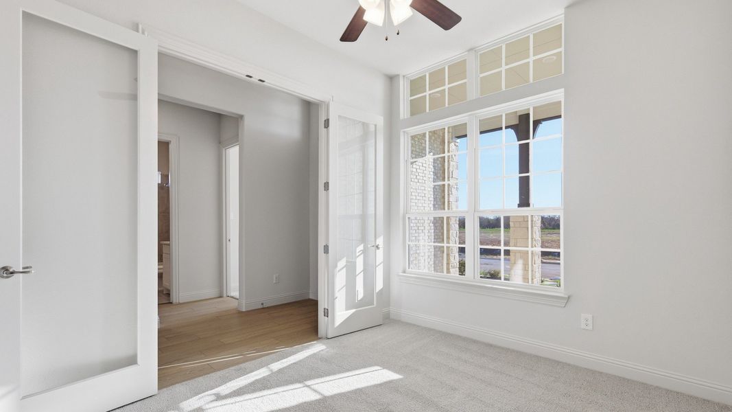 Representative furnished interior of a home built from the Tulane by DRB Homes in Green Meadows Classic, Celina (Image 6).