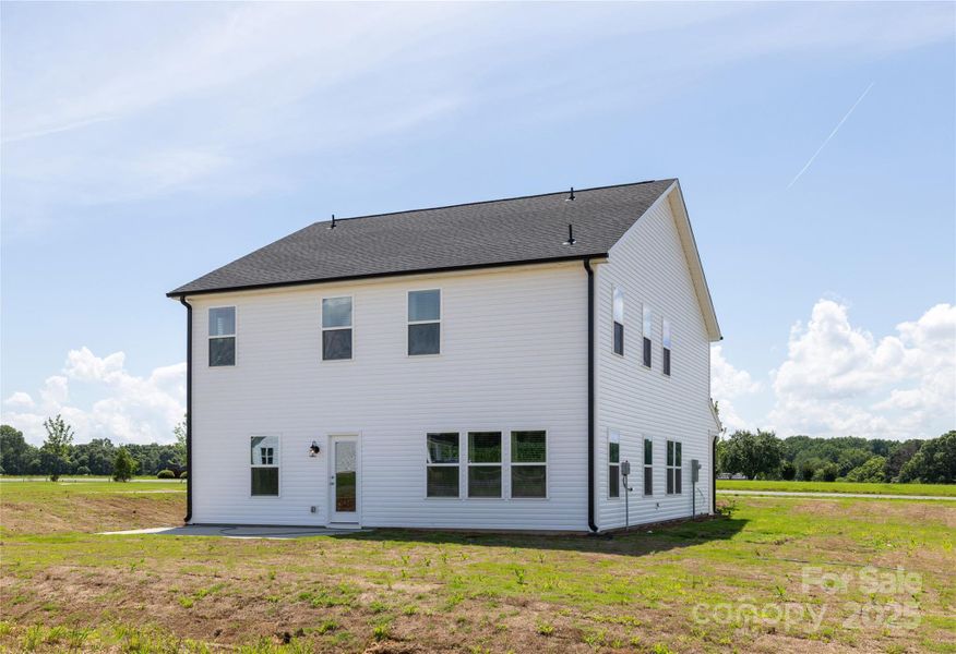 Exterior details and patio area of a home in , New London (Image 3).