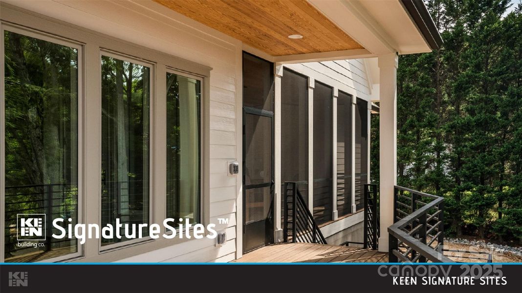 Exterior details and patio area of a home in , Charlotte (Image 2). Exterior details and patio area of a home in , Charlotte (Image 2).