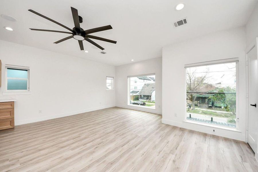 Spacious, unfurnished interior of a new home in , Houston (Image 22). Spacious, unfurnished interior of a new home in , Houston (Image 22).