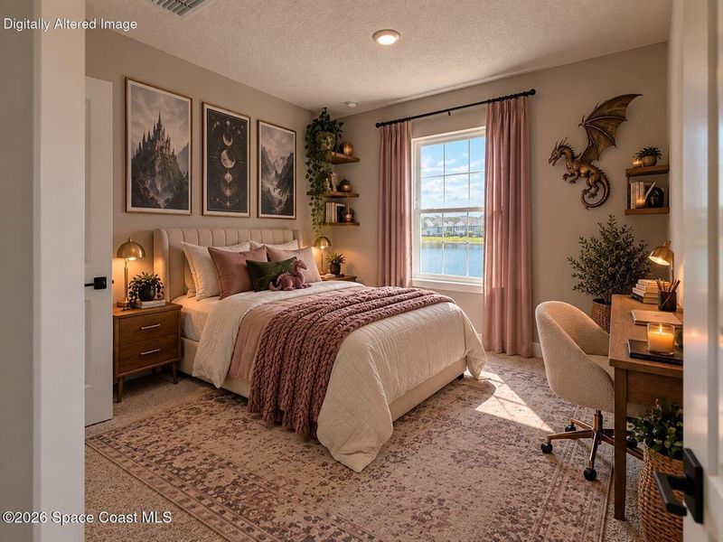 Furnished interior view inside a new home in St. John's Preserve, Palm Bay (Image 10).