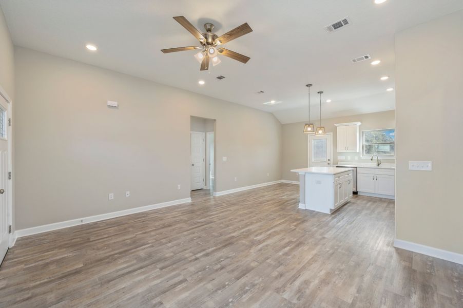 Representative unfurnished interior of a home built from the Adeline by CJL Homes in Oak Hollow, Crestview (Image 12).