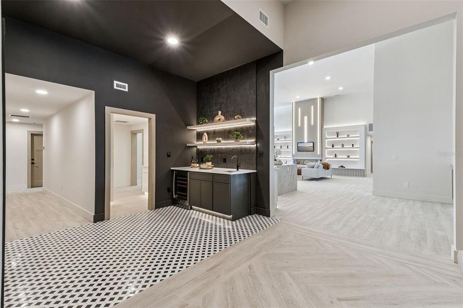 Furnished interior view inside a new home in , Winter Springs (Image 19).