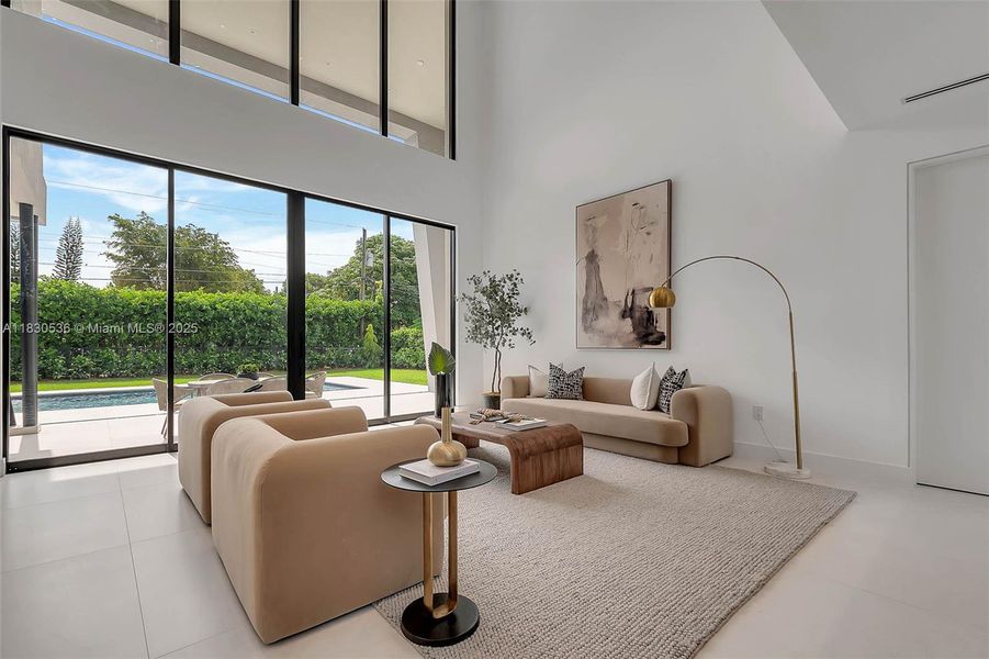 Furnished interior view inside a new home in , Pinecrest (Image 17).