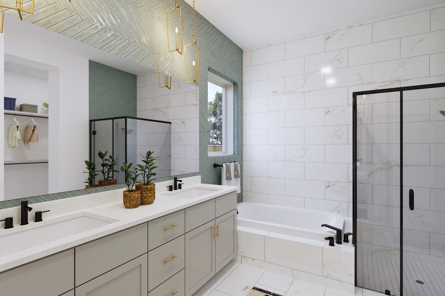 The Plano - Owner's Bath