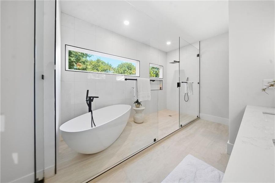 Furnished interior view inside a new home in , Atlanta (Image 8).