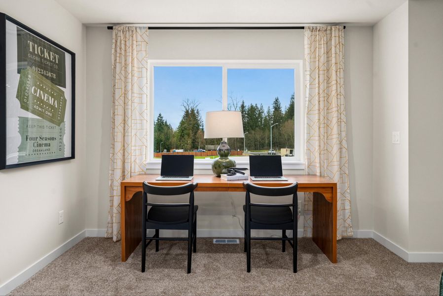 Furnished interior view inside a new home in , Leon Valley (Image 19). Furnished interior view inside a new home in , Leon Valley (Image 19).