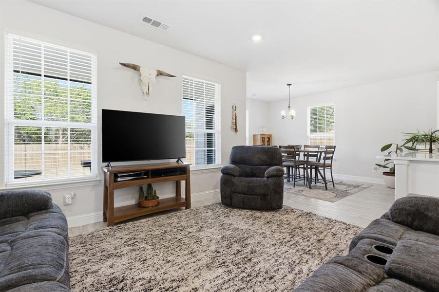 Furnished interior view inside a new home in , Granbury (Image 9).