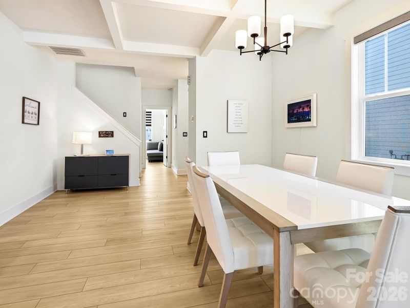 Furnished interior view inside a new home in , Fletcher (Image 13).