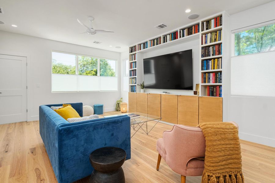 Furnished interior view inside a new home in , Austin (Image 10).