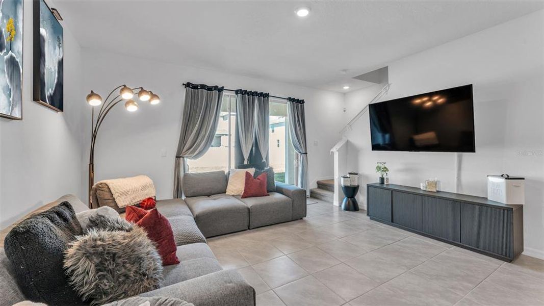 Furnished interior view inside a new home in Farm at Varrea, Plant City (Image 12).