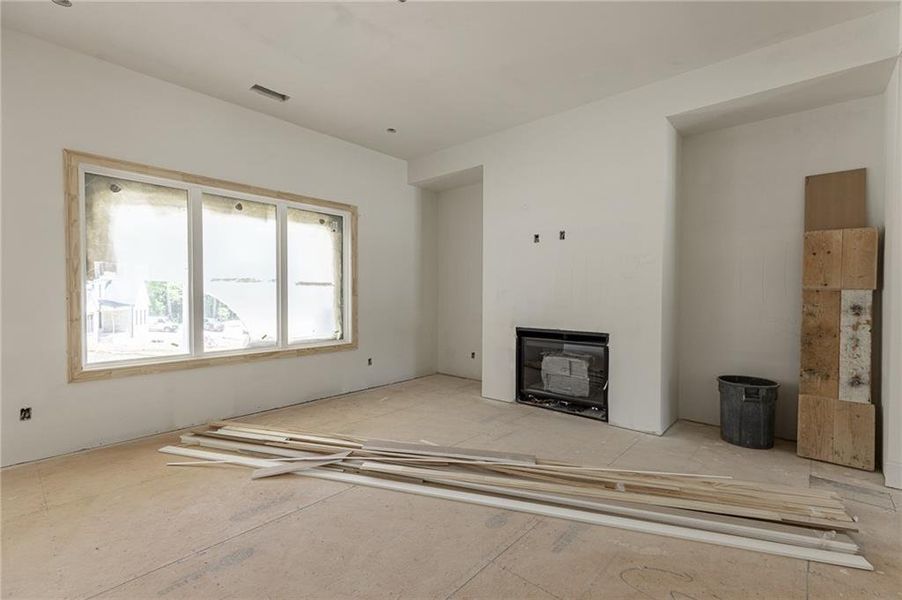 In-progress construction of a new home in , Buford, GA (Image 29).