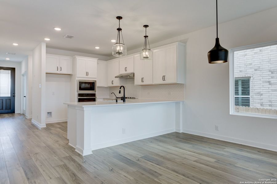 Furnished interior view inside a new home in Arcadia Ridge, San Antonio (Image 8).