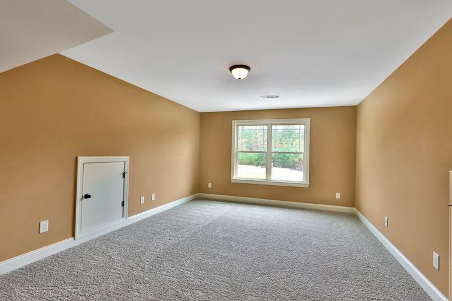 Representative unfurnished interior of a home built from the Candler by Dustin Shaw Homes in Platinum Ridge, Sharpsburg (Image 46). Representative unfurnished interior of a home built from the Candler by Dustin Shaw Homes in Platinum Ridge, Sharpsburg (Image 46).