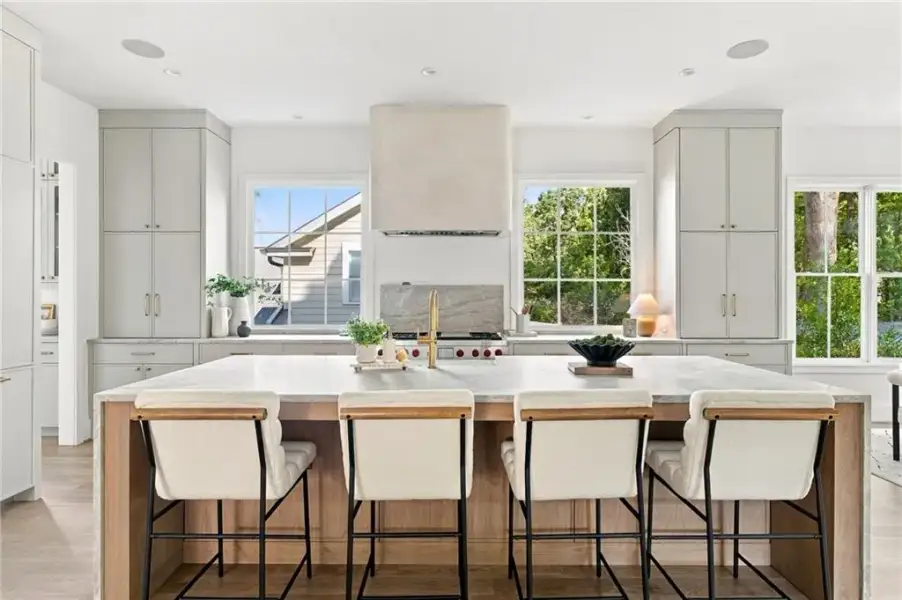 Furnished interior view inside a new home in , Atlanta (Image 40).