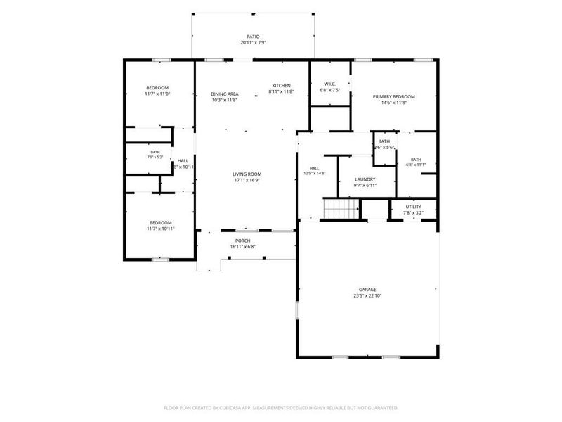 2D floor plan layout of this home in , Clarkesville, GA (Image 5).
