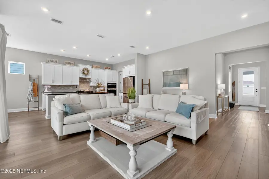 Furnished interior view inside a new home in RiverTown - WaterSong, St. Johns (Image 4).