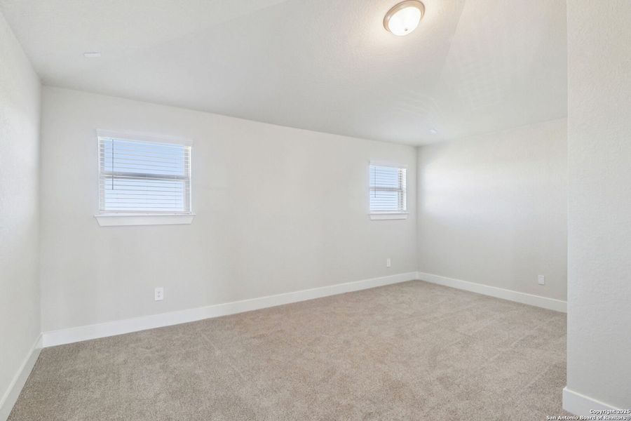 Spacious, unfurnished interior of a new home in Legendary Trails - Premier Series, Cibolo (Image 28).