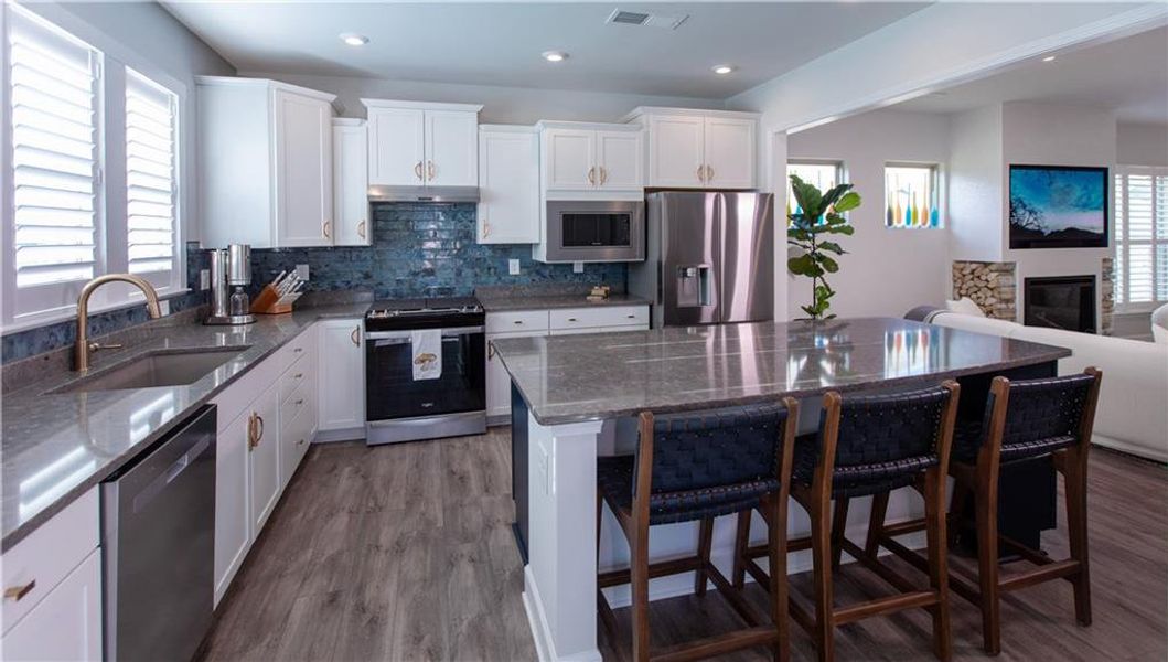 Furnished interior view inside a new home in , Hoschton (Image 8).