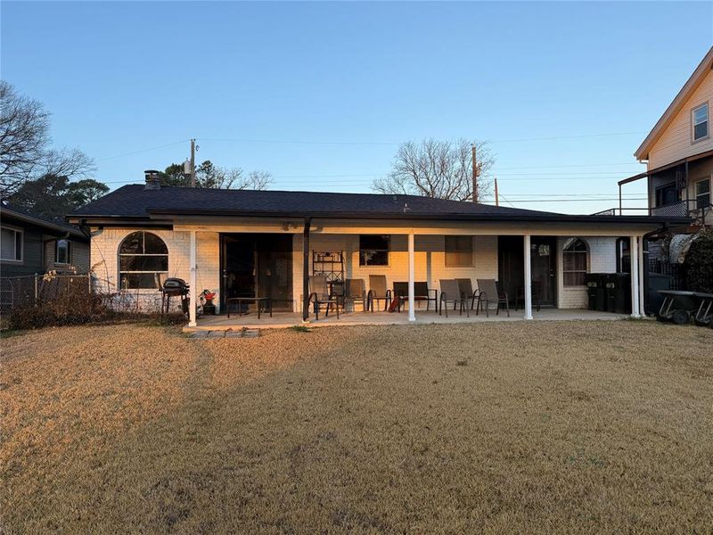 Exterior details and patio area of a home in , Trinidad (Image 14). Exterior details and patio area of a home in , Trinidad (Image 14).