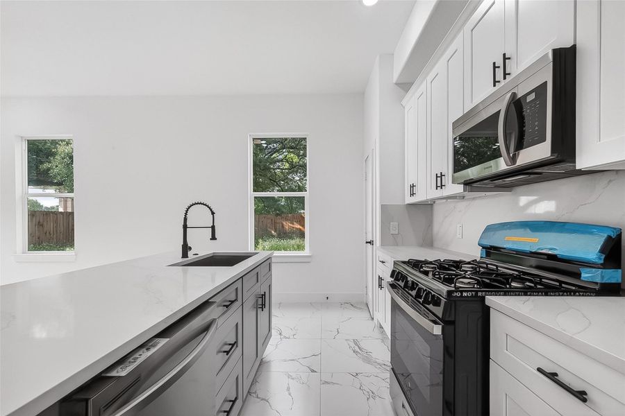Furnished interior view inside a new home in , Houston (Image 5).
