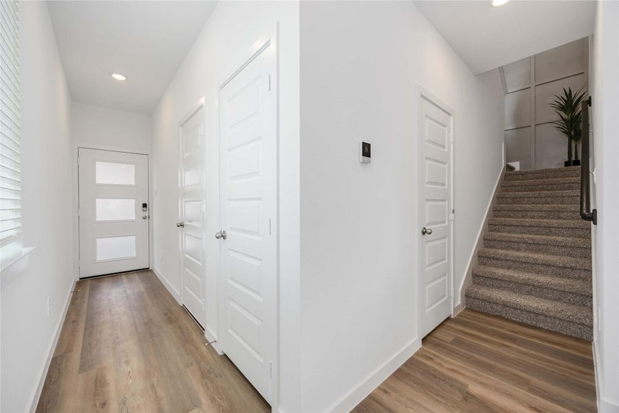Spacious, unfurnished interior of a new home in Mansfield Park, Houston (Image 22). Spacious, unfurnished interior of a new home in Mansfield Park, Houston (Image 22).