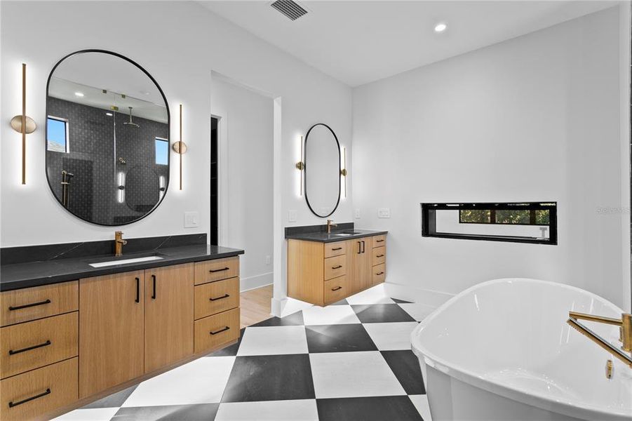 Furnished interior view inside a new home in , Tampa (Image 52).