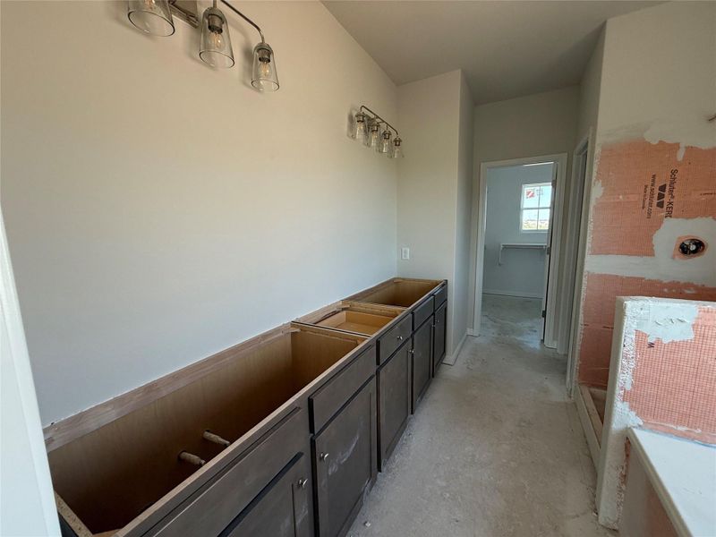 Furnished interior view inside a new home in The Cottages at La Cima, San Marcos (Image 12).