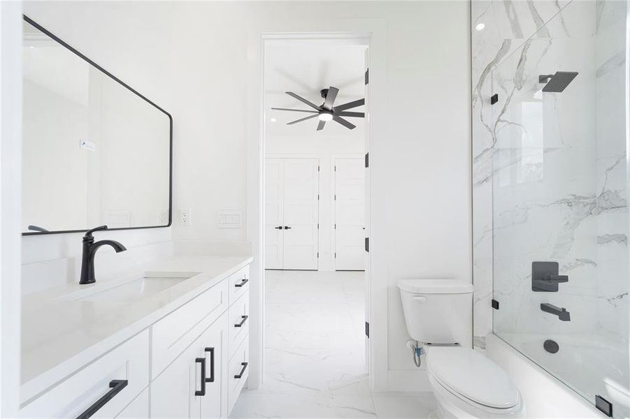 Furnished interior view inside a new home in , Dover (Image 16).