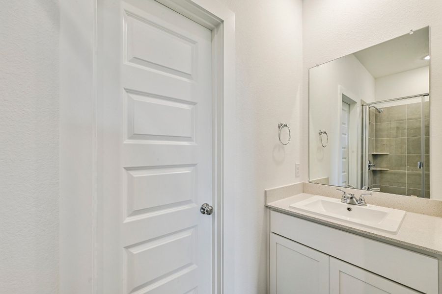 Furnished interior view inside a new home in Prairie Winds, Hutto (Image 12).