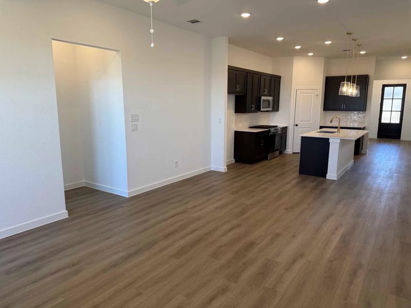 Open Kitchen-Dining Room Construction Progress Open Kitchen-Dining Room Construction Progress