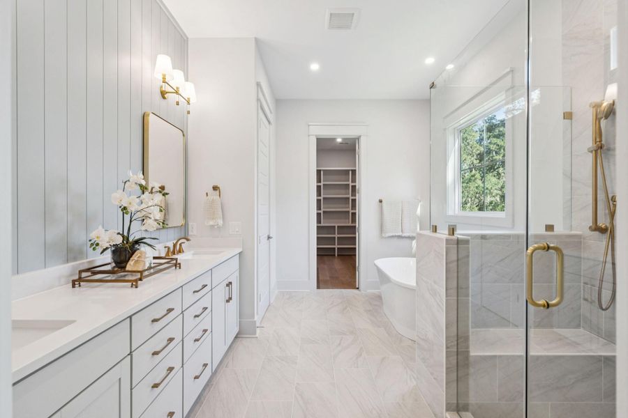 Furnished interior view inside a new home in , Johns Island (Image 46).