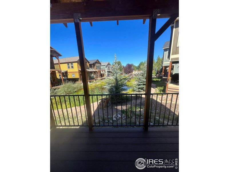 Exterior details and patio area of a home in , Granby (Image 4).