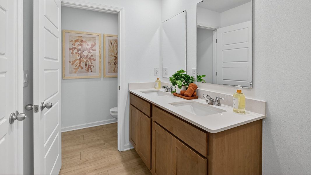 Representative furnished interior of a home built from the HARPER by D.R. Horton in Grand Reserve, Bunnell (Image 20). Representative furnished interior of a home built from the HARPER by D.R. Horton in Grand Reserve, Bunnell (Image 20).